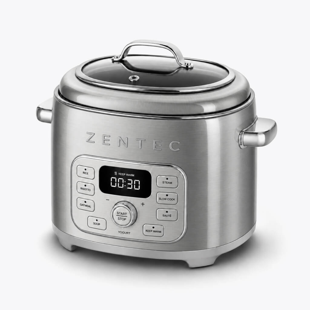 multi cooker stailess silver